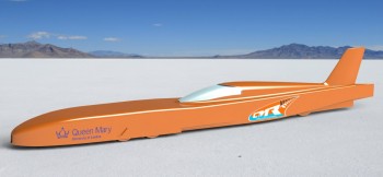 Land Speed Record Challenger Designed by our  former Aerospace Engineering Students