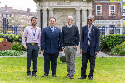 Rajdeep Mondal, Dr Chinnapat Panwisawas, Dr Paul Shelley and Professor Sir Harry Bhadeshia