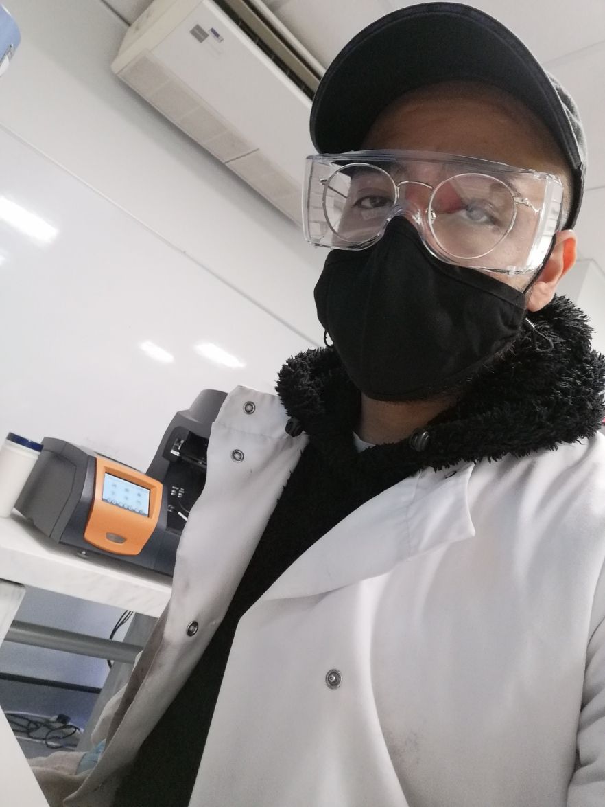 Bijoy in the lab: PhD life